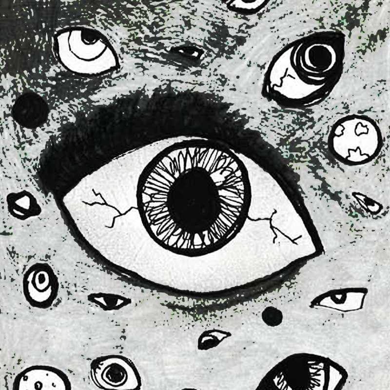 eyeballs in space